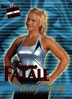 2001 Fleer WWF Raw Is War - Femme Fatale #12FF Molly Holly  Front