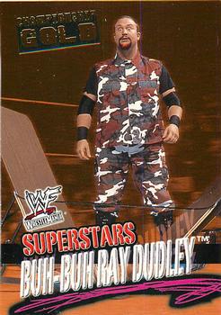 2001 Fleer WWF Wrestlemania - Championship Gold #16 Buh-Buh Ray Dudley Front