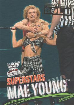 2001 Fleer WWF Wrestlemania - Championship Gold #56 Mae Young  Front