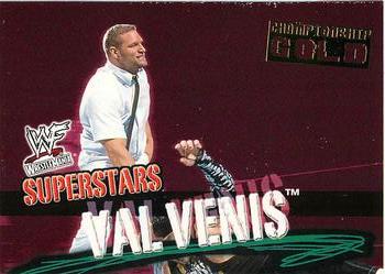 2001 Fleer WWF Wrestlemania - Championship Gold #60 Val Venis  Front