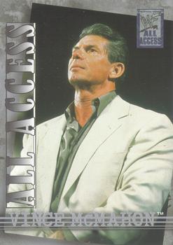 2002 Fleer WWF All Access #41 Vince Mcmahon  Front