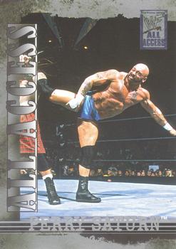 2002 Fleer WWF All Access #44 Perry Saturn  Front