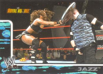 2002 Fleer WWE Royal Rumble #12 Jazz  Front