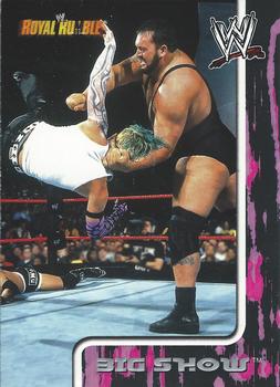 2002 Fleer WWE Royal Rumble #1 Big Show  Front