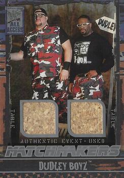 2002 Fleer WWF All Access - Match Makers Memorabilia #MM-DB Dudley Boyz  Front