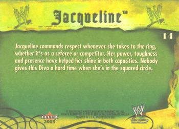 2003 Fleer WWE Aggression #14 Jacqueline  Back