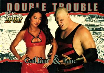 2003 Fleer WWE Divine Divas #88 Gail Kim / Kane Front