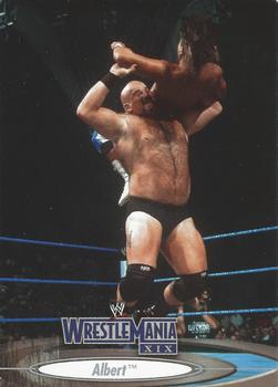 2003 Fleer WWE WrestleMania XIX #3 Albert  Front