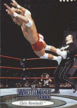 2003 Fleer WWE WrestleMania XIX #43 Chris Nowinski  Front