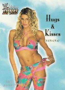 2003 Fleer WWE Divine Divas - Hugs And Kisses #13 HK Miss Jackie Front
