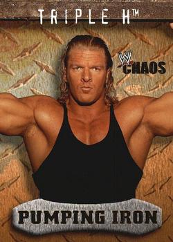 2004 Fleer WWE Chaos #87 Triple H Front
