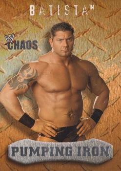2004 Fleer WWE Chaos #89 Batista Front
