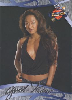 2004 Fleer WWE Divine Divas 2005 #39 Gail Kim Front