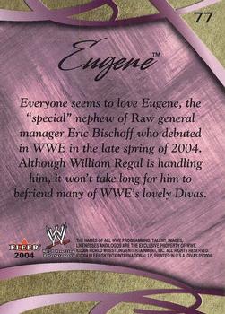 2004 Fleer WWE Divine Divas 2005 #77 Eugene Back
