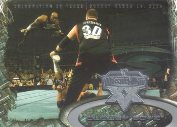 2004 Fleer WWE WrestleMania XX #38 Dudley Boyz  Front