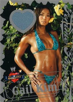 2004 Fleer WWE Divine Divas 2005 - Femme Physique Memorabilia #FP-GK Gail Kim Front