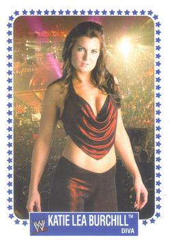 2008 Topps Heritage IV WWE #61 Katie Lea Burchill  Front