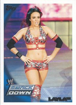 2010 Topps WWE #2 Layla  Front