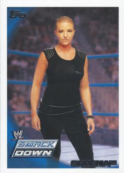 2010 Topps WWE #34 Serena  Front