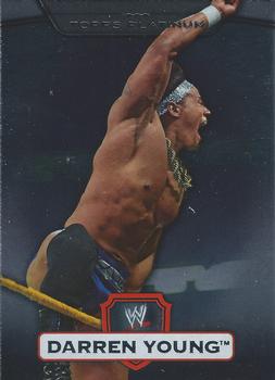 2010 Topps Platinum WWE #18 Darren Young  Front