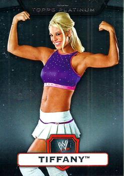 2010 Topps Platinum WWE #50 Tiffany  Front