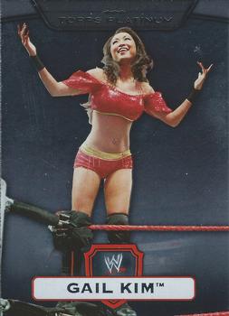 2010 Topps Platinum WWE #9 Gail Kim  Front