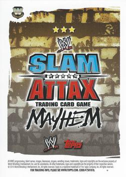 2010 Topps Slam Attax WWE Mayhem #NNO Gorilla Monsoon  Back