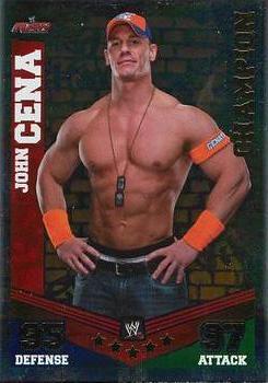 2010 Topps Slam Attax WWE Mayhem #NNO John Cena Front