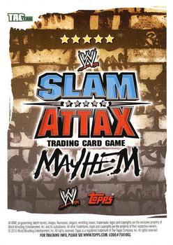 2010 Topps Slam Attax WWE Mayhem #NNO David Hart Smith / Tyson Kidd Back