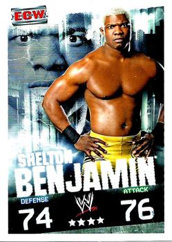 2009 Topps Slam Attax WWE #NNO Shelton Benjamin Front