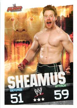 2009 Topps Slam Attax WWE #NNO Sheamus Front
