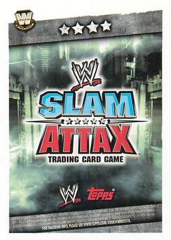 2009 Topps Slam Attax WWE #NNO Cowboy Bob Orton Back