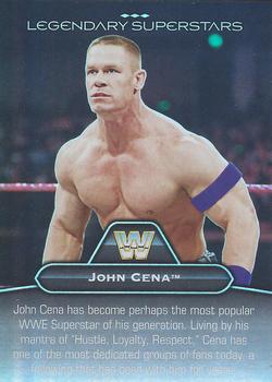2010 Topps Platinum WWE - Legendary Superstars #LS-10 John Cena / Dusty Rhodes Front