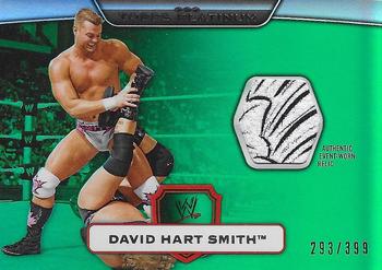 2010 Topps Platinum WWE - Relics Green #106 David Hart Smith  Front