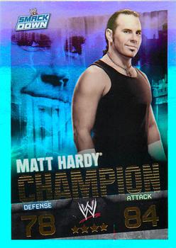 2009 Topps Slam Attax WWE - Champions #3 Matt Hardy Front