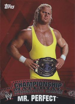 2010 Topps WWE - Championship Material #C46 Mr. Perfect  Front