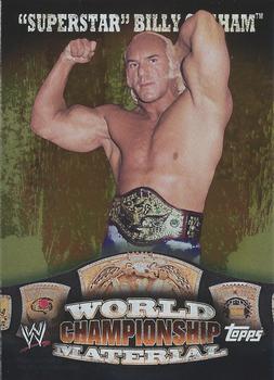 2010 Topps WWE - World Championship Material Puzzle Back #NNO 