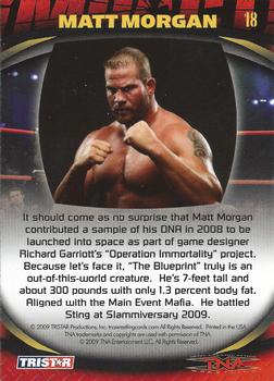2009 TriStar TNA Impact #18 Matt Morgan  Back