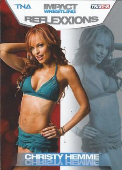 2012 TriStar Impact TNA Reflexxions #16 Christy Hemme  Front