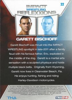 2012 TriStar Impact TNA Reflexxions #22 Garett Bischoff  Back