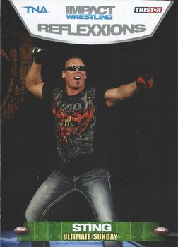 2012 TriStar Impact TNA Reflexxions #63 Sting Front