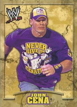 2011 Topps WWE Ringside Relic Dog Tags Inserts #4 John Cena  Front
