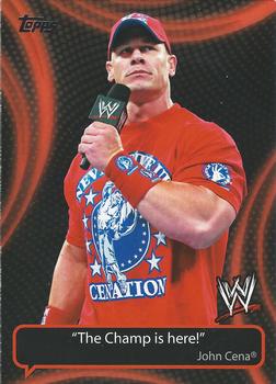 2011 Topps WWE - Catchy Phrases #CP-1 John Cena Front