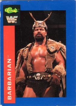 1991 Classic WWF Superstars #21 Barbarian  Front