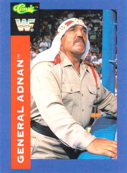 1991 Classic WWF Superstars #85 General Adnan  Front