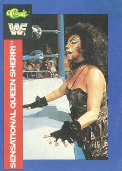 1991 Classic WWF Superstars #96 Sensational Queen Sherri  Front