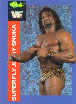 1991 Classic WWF Superstars #139 Superfly Jimmy Snuka Front