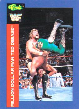 1991 Classic WWF Superstars #144 Million Dollar Man Ted DiBiase Front