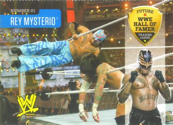 2010 WWE Magazine Future Hall Of Famer #1 Rey Mysterio Front