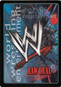 2004 Comic Images WWE Raw Deal: Vengeance #142 Snot Rocket Back